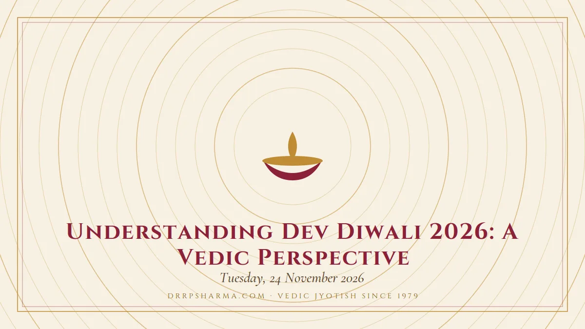 Dev Diwali 2026: Date, Deep Daan Time and Significance — a lit diya lamp motif on a parchment plate
