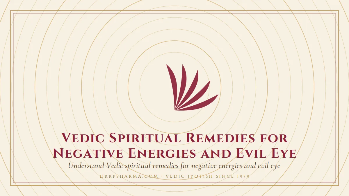 Vedic Spiritual Remedies for Negative Energies and Evil Eye — a lotus motif on a parchment plate